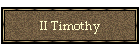 II Timothy